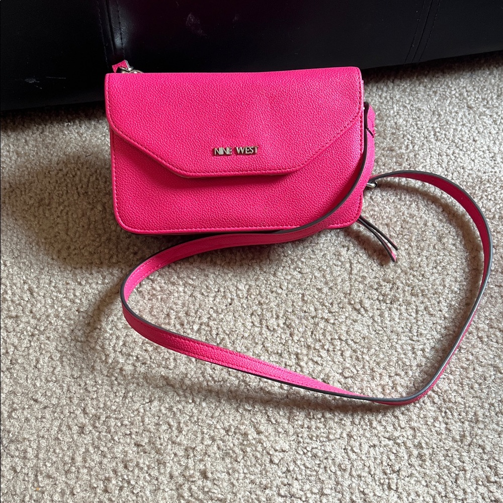 Nine West Fuchsia Crossbody Bag